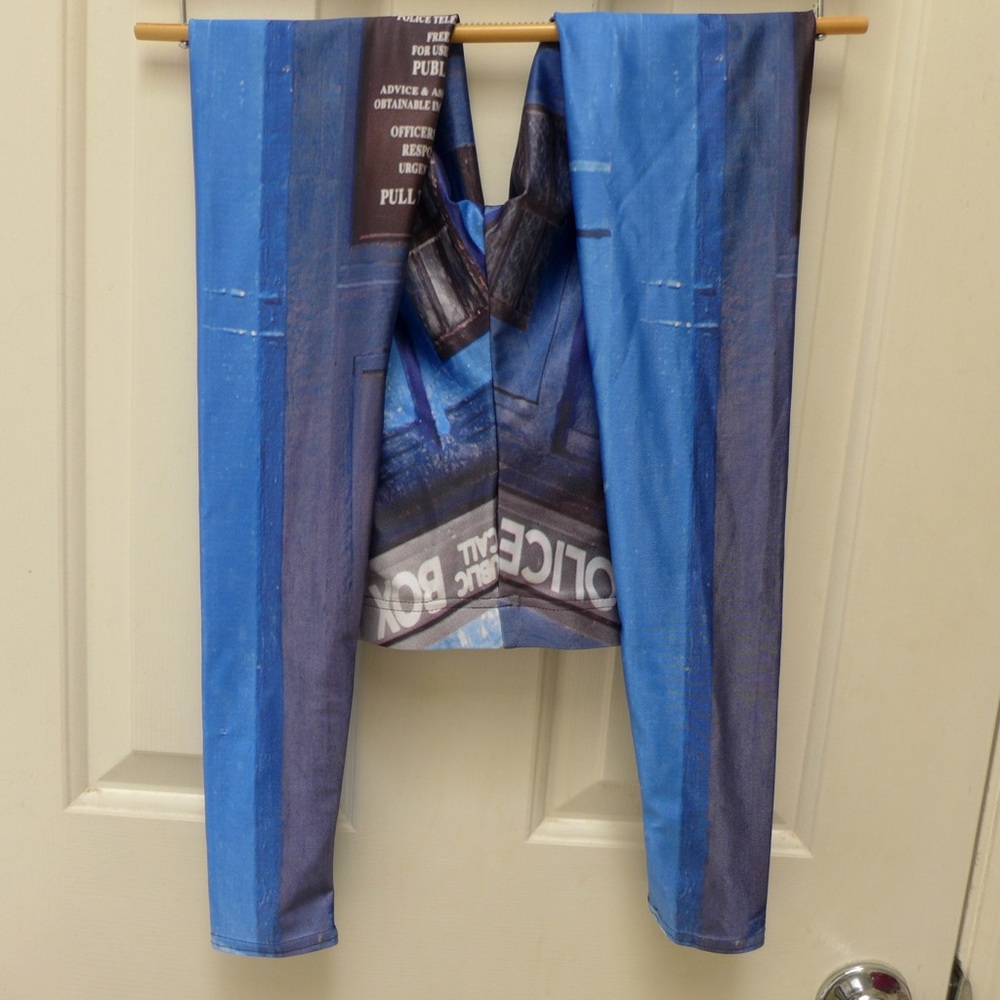 Blackmilk Black Milk Police Box leggings XS